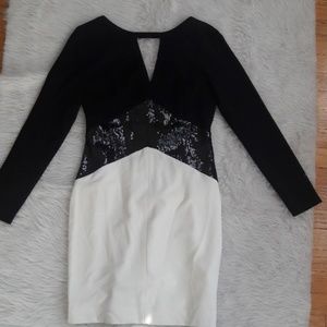 Black and White Dress